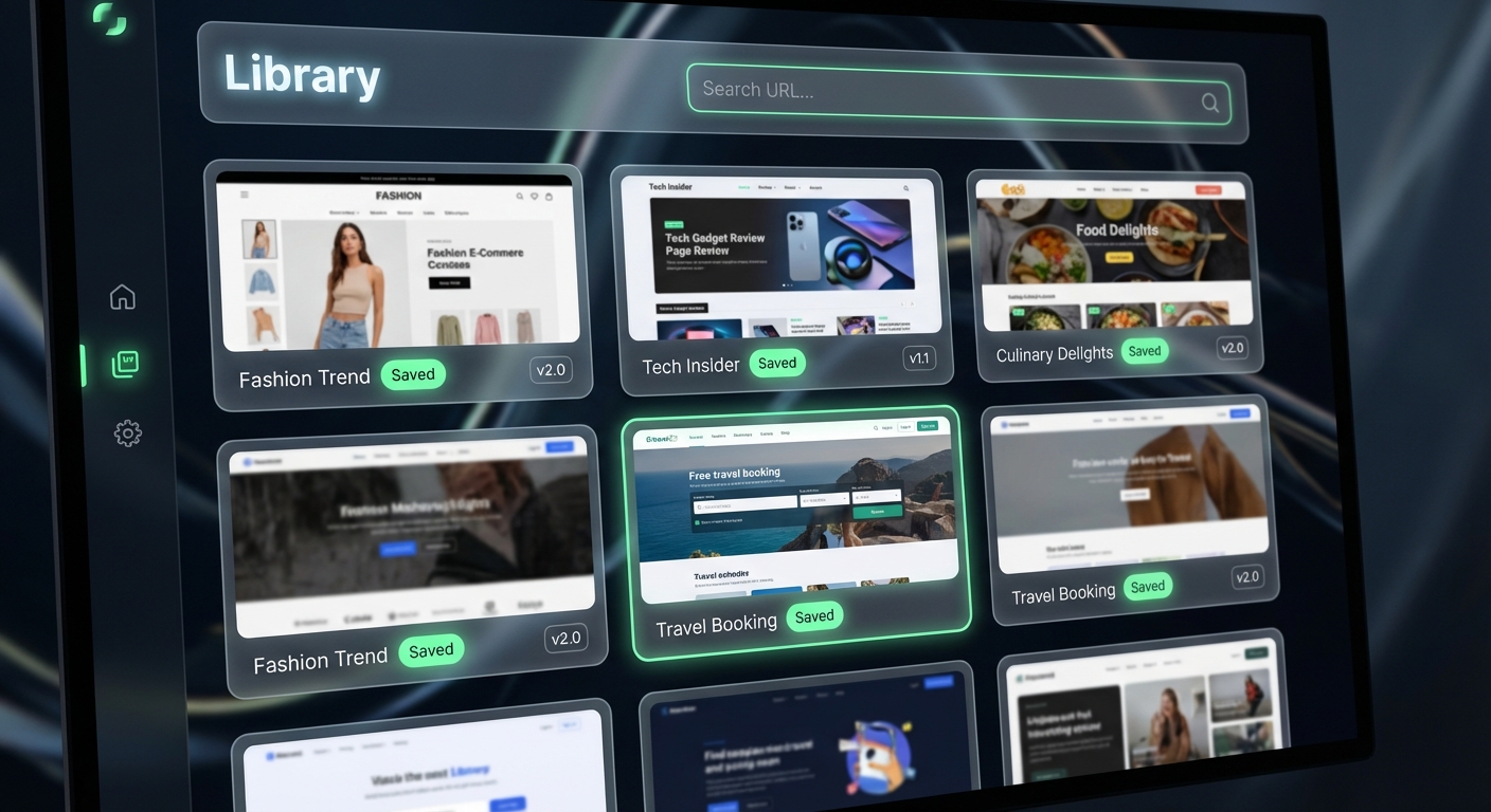 History Management UI